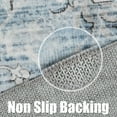 thumbnail image 7 of SIXHOME 5'x7' Area Rugs for Living Room Washable Rug Vintage Floral Medallion Rugs for Living Room Bedroom Distressed Retro Carpet Soft Fluffy Non Slip Accent Rug Thin Foldable Indoor Rug Blue, 7 of 7
