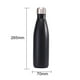 thumbnail image 1 of Taza de viaje con aislamiento de doble pared de 500 ml a prueba de fugas para ciclismo negro Sywqhk Para Estrenar, 1 of 2