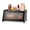 Black, variant on Black Bread Box for Kitchen Countertop, Yeulluey Bamboo Bread Box Bread Storage Container for Homemade Bread, Large Bread Bin with Window and Air Vents to Keep Fresh Bread