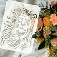 thumbnail image 4 of 1Pc Tribal Lion Painting Stencil Drawing Template for Home Wall Floor Door Tile Furniture Decor 11.7x8.3inch, 4 of 9