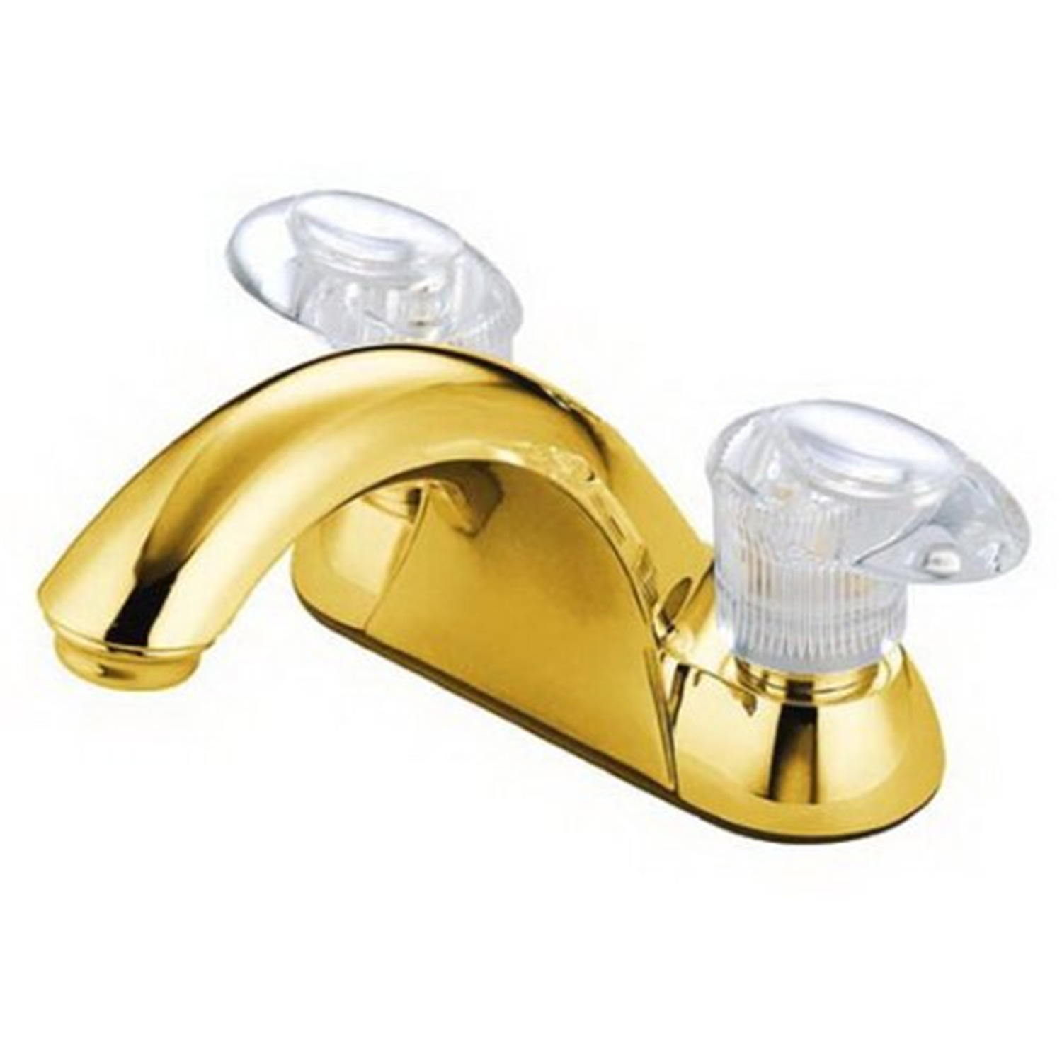 Kingston Brass FB7611NML Naples Waschtischarmatur – Chrom, 10,2 Cm Einbauabstand, Solide Messingkonstruktion