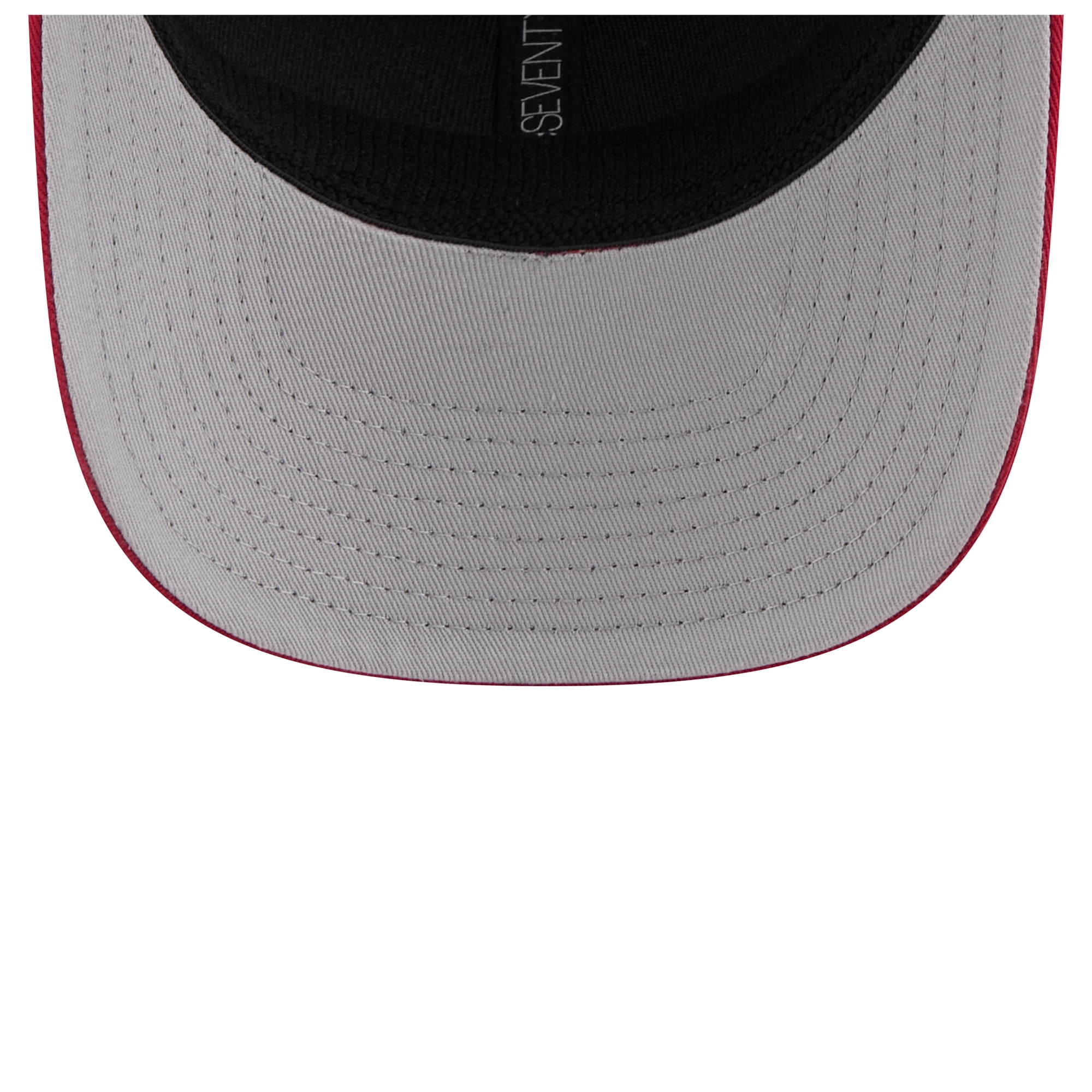 Men's New Era Crimson Indiana Hoosiers Primary 9SEVENTY Trucker Stretch-Snap Hat