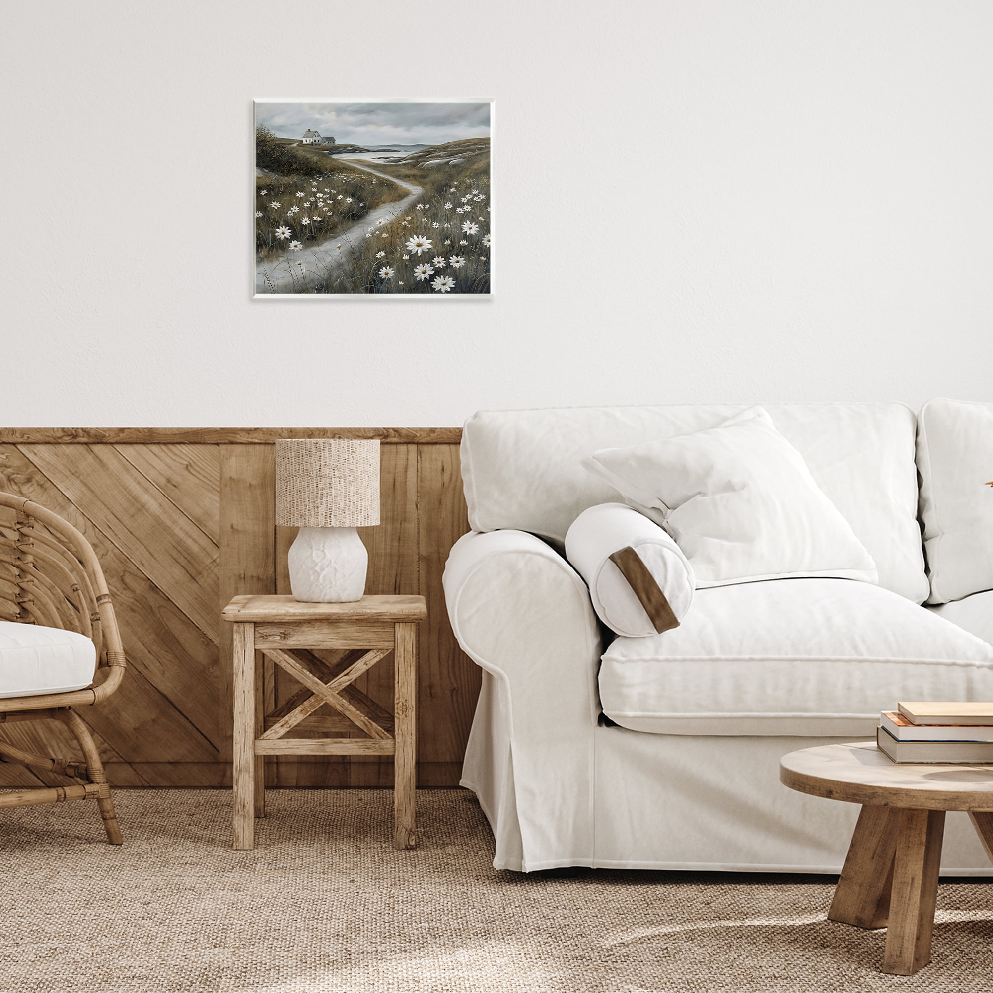 Stupell Industries Daisies Along Coastal Path Wall Plaque Art, design by Imagine It Images