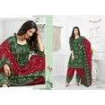 thumbnail image 4 of Ready to Wear Indian Pakistani Sewn Salwar Kameez Punjabi Designer Patiyala Dress ( Green, XXS - 34 ), 4 of 5