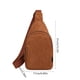 thumbnail image 3 of Bolso bandolera de pana para hombre, multifuncional, para deportes al aire libre, ocio, bandolera de hombro, mochila bandolera de pana., 3 of 6