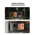 thumbnail image 5 of KFFKFF 70-Pint Commercial Dehumidifier with Pump, Portable Unit for Basements, Storage Rooms, and Industrial Spaces, Features Auto Defrost and Drainage, Durable Steel Construction, 5 of 9