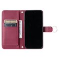 thumbnail image 5 of Funda tipo billetera GANGXUN para iPhone 15 Pro – Tapa abatible con correa para mujer, 5 of 5