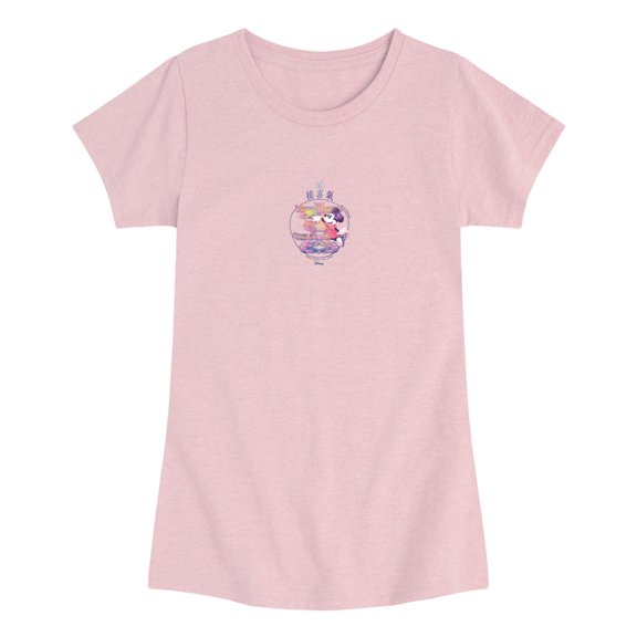 Disney - Minnie Xi Lunar New Year Fitted Short Sleeve Graphic T-Shirt