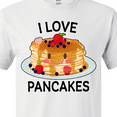 thumbnail image 4 of Inktastic I Love Pancakes with Cute Stack of Pancakes T-Shirt, 4 of 5