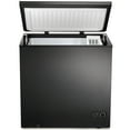 thumbnail image 2 of Auseo 7 cu. ft. Chest Deep Freezer with Adjustable Temperature, Free Standing Top Open Door Compact Freezer with 3 Removable Basket for Kitchen, Home, Bar, Garage, Office, 2 of 11