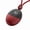 Red, variant on Portable Mini Neck Pulse Massager Pendant, Cordless Travel Relaxation Tool with Constant Heat, 6 Modes Wearable EMS Stimulator for On-the-Go Comfort, Compact Wellness Gift