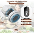 thumbnail image 3 of Mason Jar Vacuum Sealer, 80kPa Electric Mason Jar Vacuum Sealer Kit Auto Stop White Jar Sealer Vacuum Sealing Machine for Food Vacuum Storage with Wide and Regular Mouth Lids Can Opener Stickers, 3 of 6