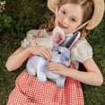 thumbnail image 4 of Stuffed Bunny Verdsylv Realistic Stuffed Bunny Plush Toy | Lifelike Soft Rabbit Plushie in Multiple Colors | Cute Easter Gift for Kids Toddlers | Home Decor & Cuddle Companion, Plush Rabbit Toy, 4 of 9