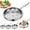 L, variant on Tipanexi Titanium Pan Pro with Lid, Durable Scratch-Resistant Non Stick Titaniums Nutri Pans, Titanium Frying Pans for Cooking Non Stick, Compatible with All Cooktops (M)