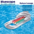 thumbnail image 5 of Bluescape Deluxe Lounge, Inflatable Pool Float, Silver, Age 14 & up, Unisex, 5 of 7