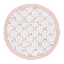 Sweet Jojo Designs Ballerina and Ballet Bows Girl Baby Tummy Time Play Mat