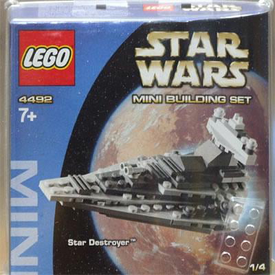 bibliotekar Roux skulder Star Wars Mini Building Sets MINI Star Destroyer Set LEGO 4492 - Walmart.com