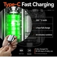 thumbnail image 5 of Banzch USB Rechargeable Electric Washable Shaver For Men's Dual Head Mini Travel Portable Shaver,Mothers Day Gifts, 5 of 7