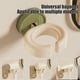 thumbnail image 5 of Soporte para Secador de Pelo con Ventosa - Estante de Pared de Plástico para Baño, Instalación Sin Taladros, Ajuste Universal para Secadores de Todos Los Tamaños, Diseño Compacto, Verde o Marrón, 5 of 6