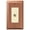 Copper, variant on Century Antique Copper Steel Single Phone Wallplate
