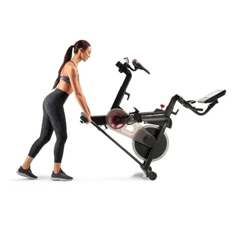 ProForm SMART Power 10.0 Exercise Bike with 10” HD Touchscreen and 30-Day iFIT Membership for Studio Classes & Global Workouts