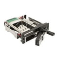 thumbnail image 2 of SATA Internal Hard Drive Tray,SATA HDD Tray Dual Hard Drive Case Hard Drive Enclosure Elevated Design, 2 of 9