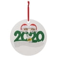 thumbnail image 2 of Fiudx Adorno de Madera, Decoración Navideña Personalizada, Diseño Personalizable, Recuerdo Familiar, Decoración para Árbol de Navidad, Arte Ambiental En Hierro, 7 X 7 Cm, Juego de 5, 2 of 7