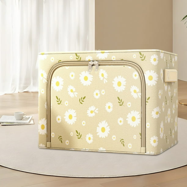 Organizadores de armario y almacenamiento, organizador de gran capacidad con cremallera, bolsa de almacenamiento plegable, bolsa de mudanza, artículos para el hogar, ropa interior, calcetines, organiz