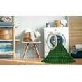 thumbnail image 2 of Ahgly Company Machine Washable Indoor Rectangle Transitional Dark Forest Green Area Rugs, 7' x 9', 2 of 7
