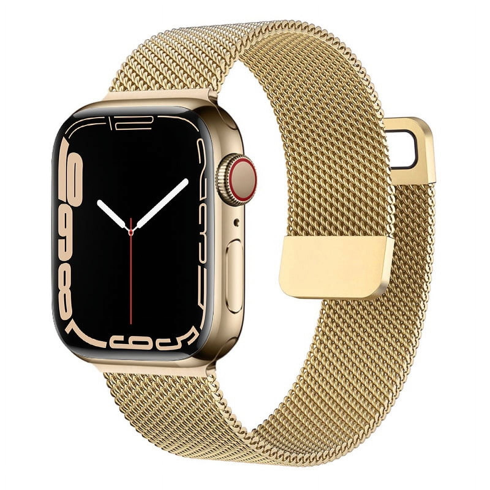 The Classic Stainless Steel Link Band For Apple Watch (Rose 