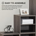 thumbnail image 5 of Sunjoy Quub Split Cabinet, MDF Wood Cabinet for Living Room, Bedroom and Other Indoor Space, 5 of 8