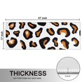thumbnail image 5 of Kitchen Rugs Sets Of 2,Black and Orange Of Leopard Print Anti Fatigue Kitchen Mat Rugs Non Slip Washable,Decorative Kitchen Floor Mats for Kitchen,Sink,Laundry,17"X47", 5 of 5
