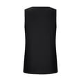thumbnail image 5 of Otvok Summer Vest Women Solid Color Round Neck Sleeveless Casual Tee Tops Tank, 5 of 6