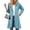 Light Blue, variant on Zeagoo Women's Zip Up Long Hoodies Oversized Fleece Long Sleeve Sweatshirts Casual Fall Jacket Coat with Pocket