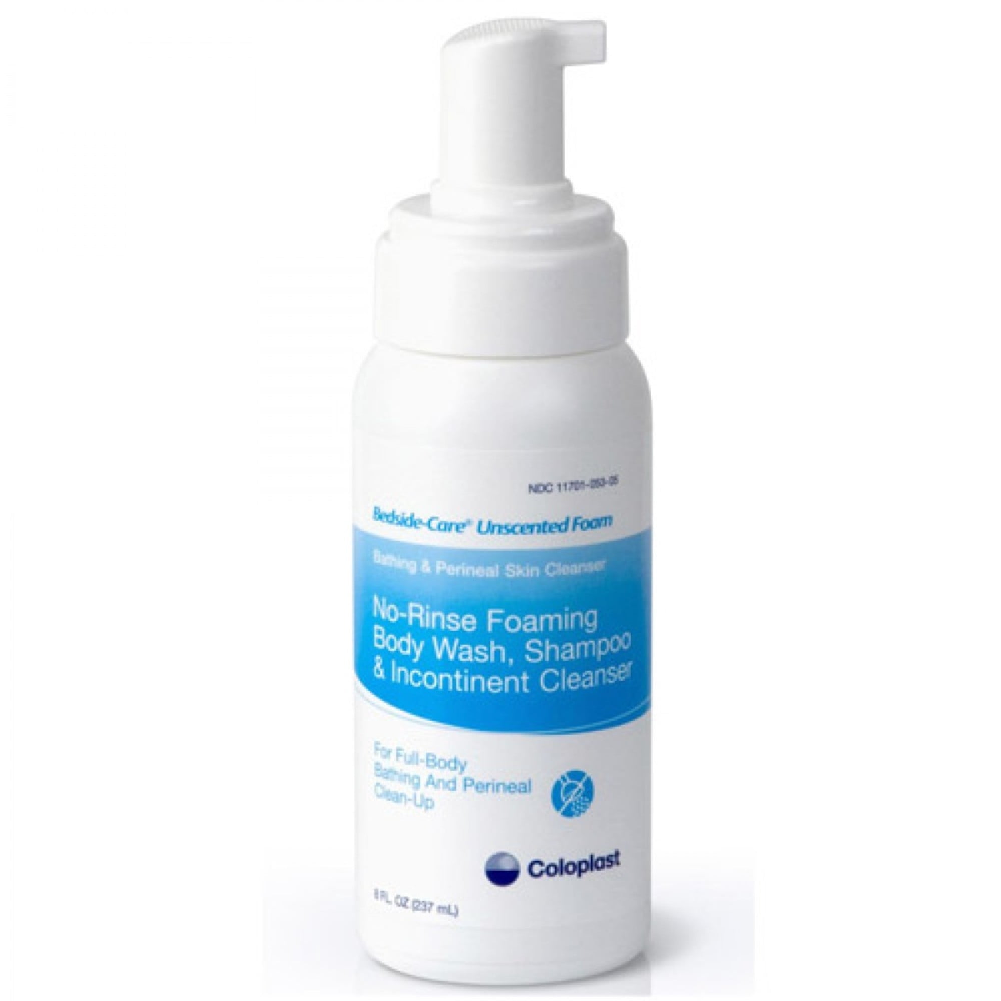 Bedside-Care 7146 Gentle Alcohol-Free Foaming Body Wash Shampoo & Incontinent Cleanser, Case of 12