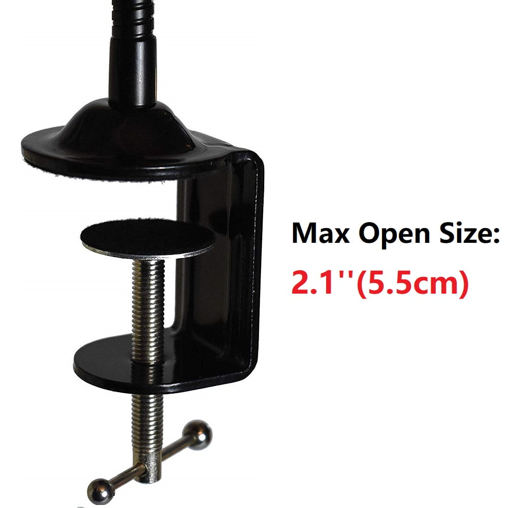 Acetaken Webcam Stand-25 inches Flexible Arm Clamp Holder for Logitech C920 StreamCam Brio C922 C930 C925 C615 Webcams