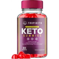 (1 Pack) Tropiketo Keto ACV Gummies - Apple Cider Vinegar Supplement for Weight Loss - Energy & Focus Boosting Dietary Supplements for Weight Management & Metabolism - Fat Burn - 60 Gummies