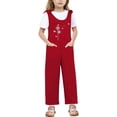 thumbnail image 2 of Big Girls Summer Dresses Versatiles Outdoor Activities Casual School With Round Neck Design Idea Girls Floral Dress Size 150, 2 of 5