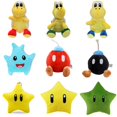 thumbnail image 2 of Muñeco de peluche suave Kawaii Mario Bros Koopa Troopa Bob-omb Buddy Super Star, muñeco de peluche amarillo divertido de Anime, 2 of 5
