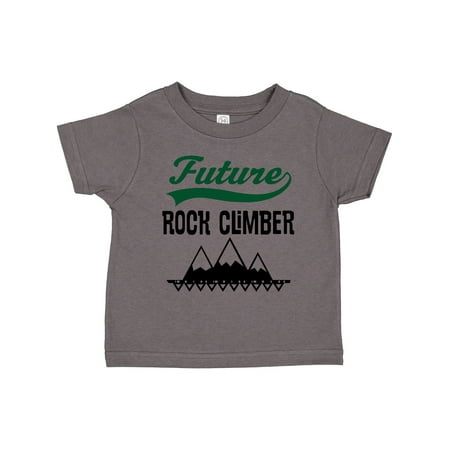 

Inktastic Rock Climbing Future Climber Gift Toddler Boy or Toddler Girl T-Shirt