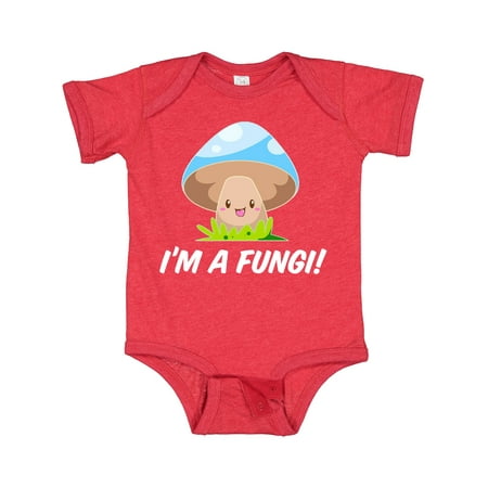 

Inktastic I m a Fungi with Mushroom Gift Baby Boy or Baby Girl Bodysuit