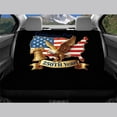 thumbnail image 3 of Chririnla 4th of July Back Seat Covers for Car, Set of 2 Pieces Universal Washable Soft Protectors for Auto Truck Interior for Pet Owners, 3 of 7