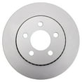 thumbnail image 3 of TRQ Front Brake Rotors Set Vented Premium G-Coated Fits Select 2007-2011 Dodge Nitro 2008-2012 Jeep Liberty, 3 of 6