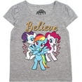 thumbnail image 3 of My Little Pony Hasbro Twilight Girls' Short Sleeve T-Shirt Pack of 3, 3 of 4