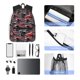 thumbnail image 4 of Easygdp Red And Blue Cars Mochila Casual para Portátil, Mochila para Escuela, Viajes, Negocios, 4 of 6