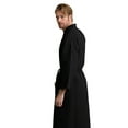 thumbnail image 4 of Men's Waffle Spa Bathrobe - Long, Lightweight, Absorbent, 4 of 4