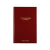 Standard Diary Recycled Daily Journal Red, 12.13 x 7.69, 2022