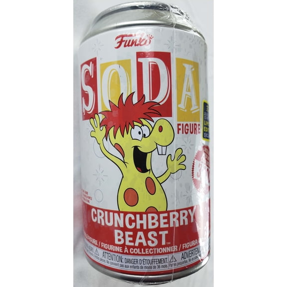 Ad Icons Crunchberry Beast Summer Convention Exclusive Funko Vinyl Soda (Opened Can)