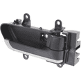 thumbnail image 2 of MURANO 03-05 FRONT INTERIOR DOOR HANDLE RH, Black, w/ Silver Insert, Plastic, w/o Lighting Hole (=REAR), 2 of 5