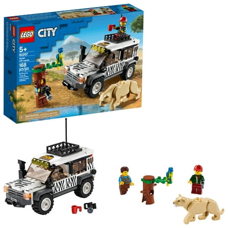 LEGO City Safari Off-Roader 60267 Building Kit for Kids (168 Pieces)